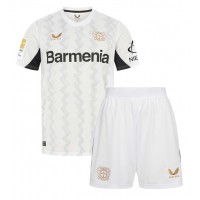 Camisa de time de futebol Bayer Leverkusen Florian Wirtz #10 Replicas 2º Equipamento Infantil 2024-25 Manga Curta (+ Calças curtas)